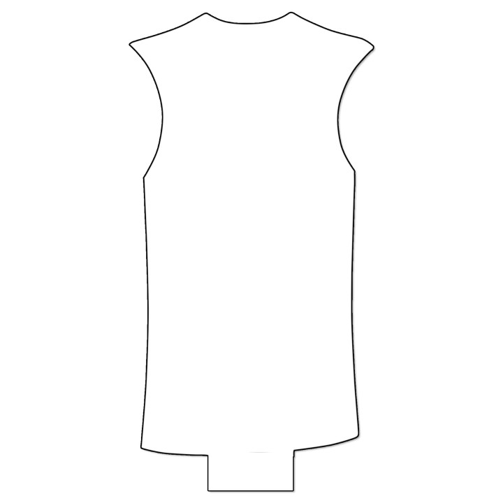 Met. transparente camiseta fútbol 3 mm (S2)