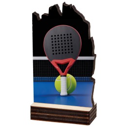 TROFEO MADERA PADEL . 13 CM (GP1-5)