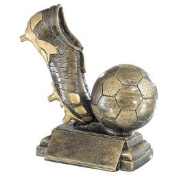 RESINA BOTA BALON FUTBOL 15 CM (GP1-5)