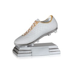 RESINA BOTA FUTBOL PLATA 17 x 19 CM (GP1-5)