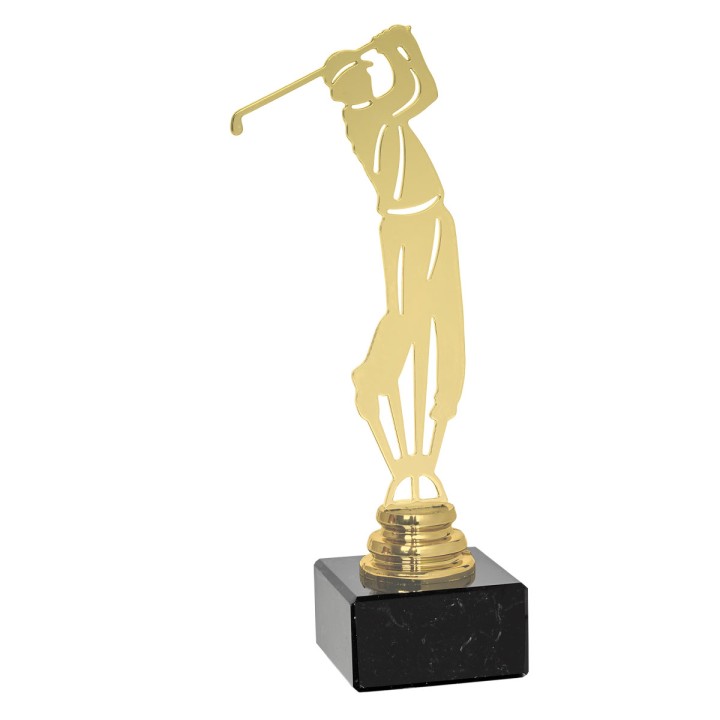 TROFEO METAL GOLF DORADO SERIE NTS METAL (GP1-5)