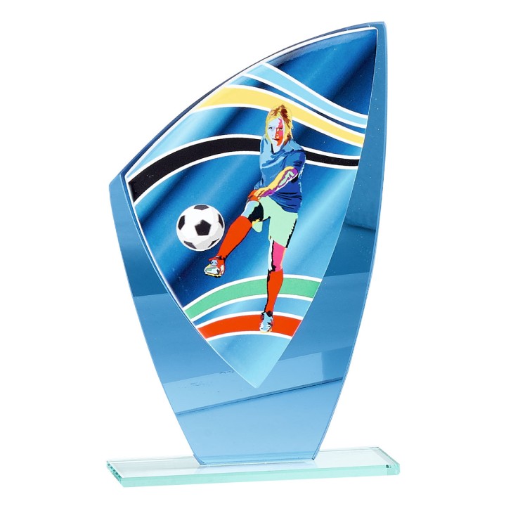 T. DE CRISTAL / CERÁMICA FÚTBOL FEM. 22 cm (GP1-5)
