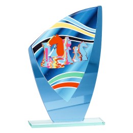 T. DE CRISTAL / CERÁMICA AJEDREZ 24 cm (GP1-5)