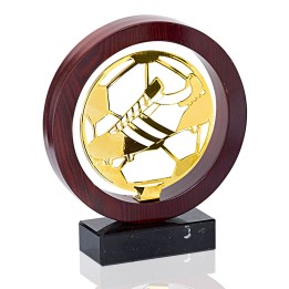TROFEO MADERA/METAL FÚTBOL (GP1-5)