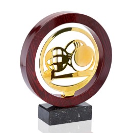 TROFEO MADERA/METAL PETANCA (GP1-5)