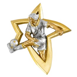 RESINA APLIQUE FUTBOL MASCULINO
