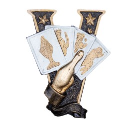 RESINA APLIQUE CARTAS