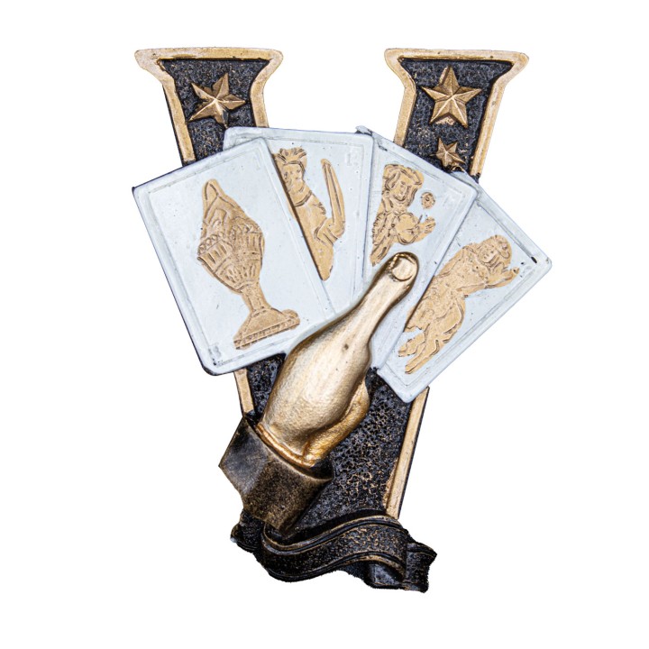 RESINA APLIQUE CARTAS