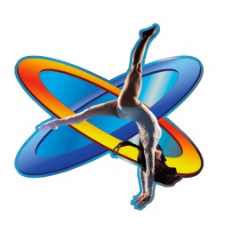 APLIQUE MADERA GIMNASIA 8 CM