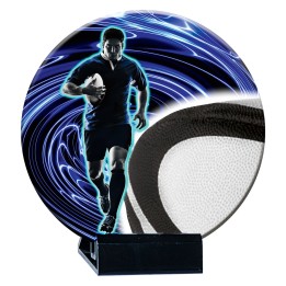 TROFEO DE CERAMICA  RUGBY   16 CM (GP1-5)
