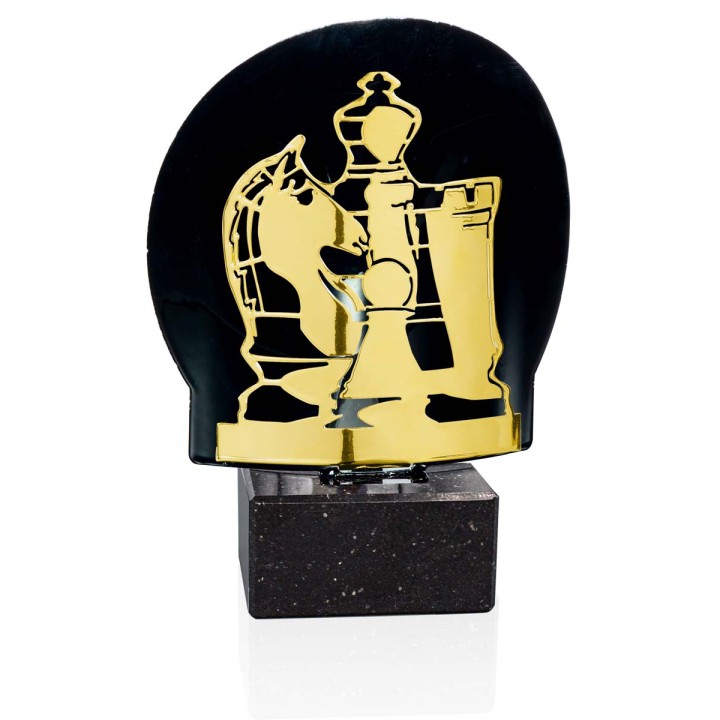  TROFEO METAL AJEDREZ ORO (GP1-5)