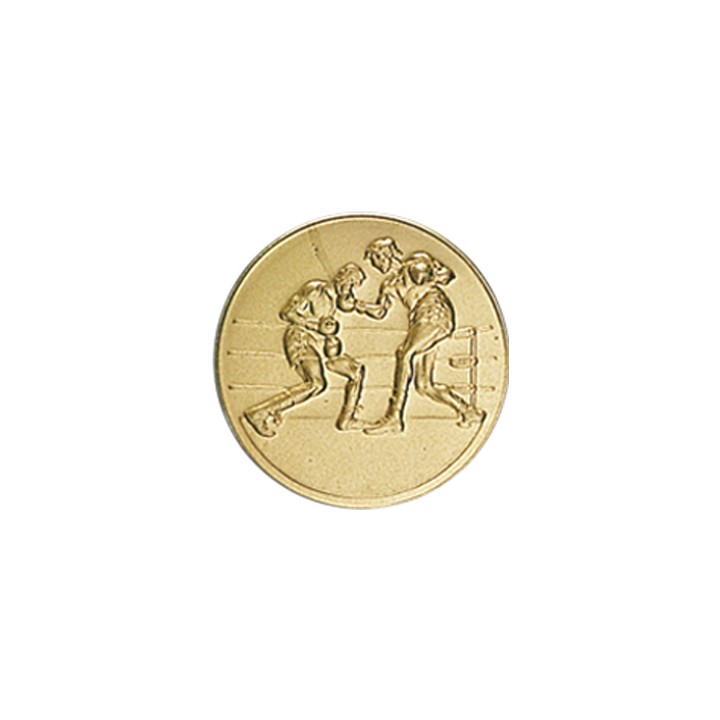 DISCO DORADO BOXEO Ø 5 CM