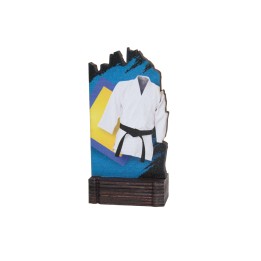 26/27 TROFEO MADERA ARTES MARCIALES . 13 CM (GP1-5)