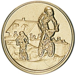 DISCO DORADO MOTOCROSS Ø 5 CM