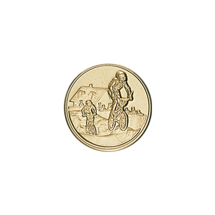 DISCO DORADO MOTOCROSS Ø 5 CM