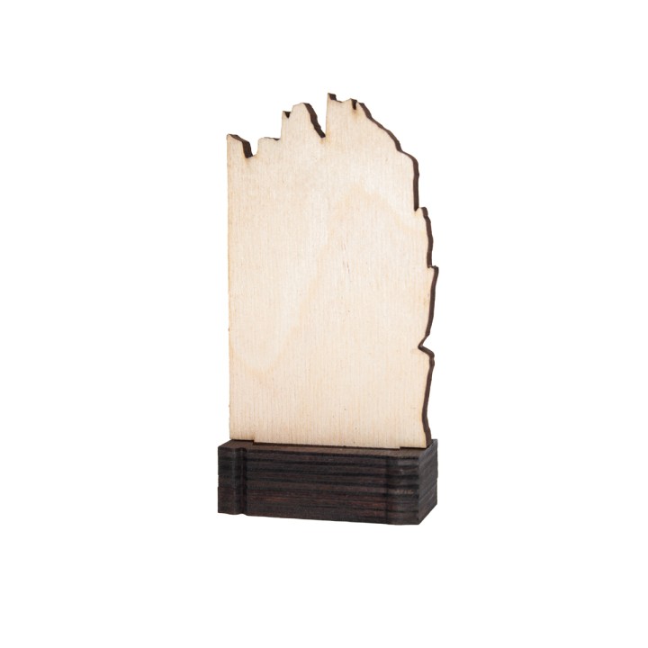26/27 TROFEO MADERA PERSONALIZABLE . 13 CM (S1)