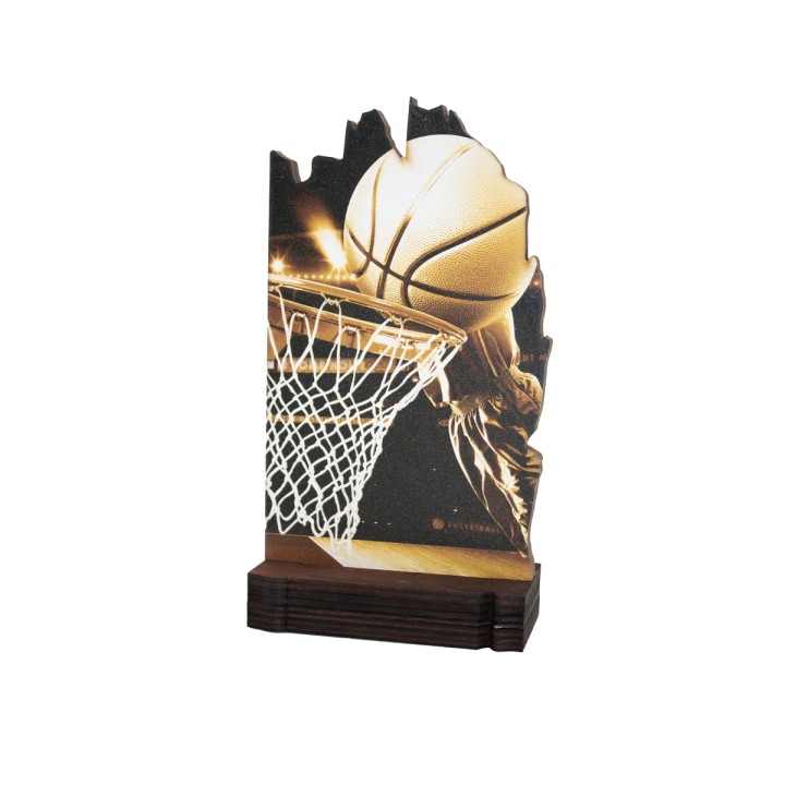 26/27 TROFEO MADERA BALONCESTO . 19 CM (GP1-5)