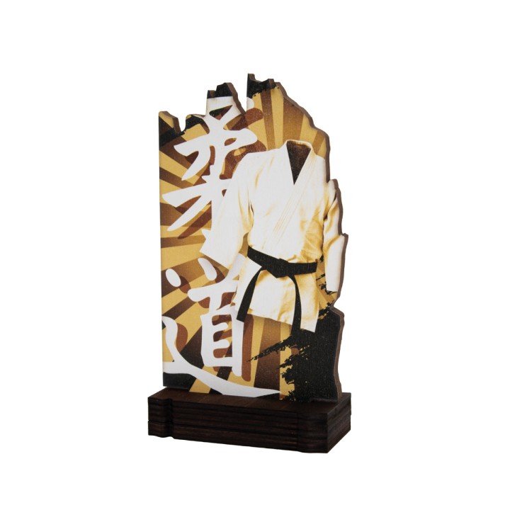 26/27 TROFEO MADERA ARTES MARCIALES . 19 CM (GP1-5)