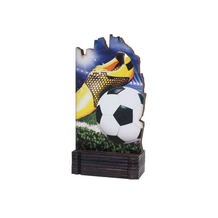 26/27 TROFEO MADERA FUTBOL . 19 CM (GP1-5)