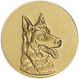 DISCO DORADO PERRO Ø 5 CM