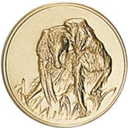 DISCO DORADO PERRO Ø 5 CM