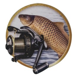 26/27 APLIQUE MADERA PESCA