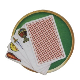 26/27 APLIQUE MADERA CARTAS