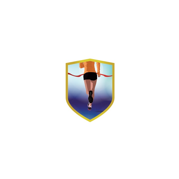 26/27 APLIQUE ALUMINIO ATLETISMO 
