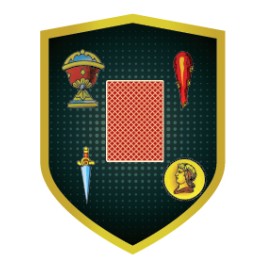 26/27 APLIQUE ALUMINO CARTAS ESPAÑOLAS 