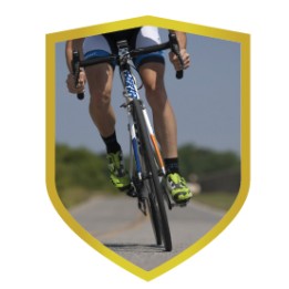 26/27 APLIQUE ALUMINIO CICLISMO 