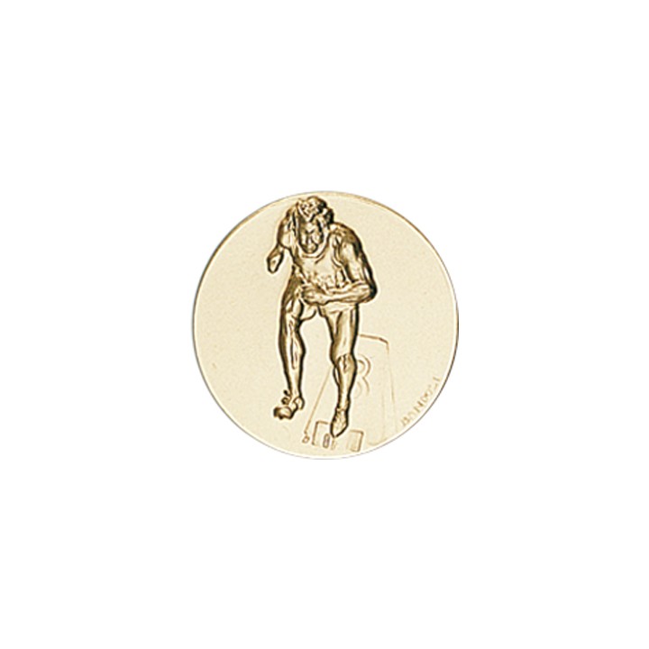 DISCO DORADO CARRERA Ø 5 CM