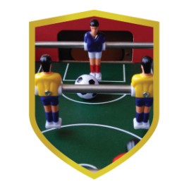 26/27 APLIQUE ALUMINIO FUTBOLIN 