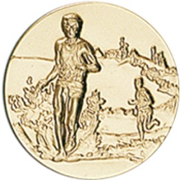 DISCO DORADO ATLETISMO Ø 5 CM