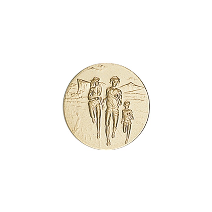 DISCO DORADO ATLETISMO Ø 5 CM