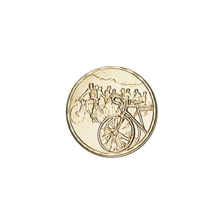 DISCO DORADO CICLISMO Ø 5 CM