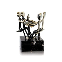 TROFEO SOLDART CARTAS 12 cm