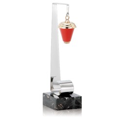 TROFEO SOLDART FAROLILLO ROJO 24 cm