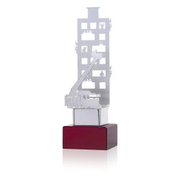 TROFEO SOLDART BOMBERO 22 cm