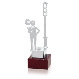 TROFEO SOLDART POLICIA 22 cm