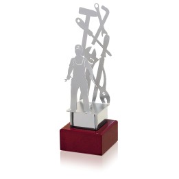 TROFEO SOLDART MECANICO 22 cm
