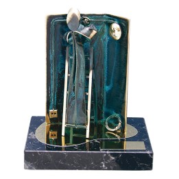 TROFEO SOLDART ELECTRICISTA 18 x 14 cm