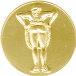 DISCO DORADO FANNY Ø 5 CM