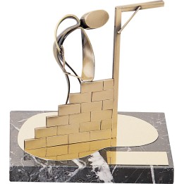 TROFEO SOLDART ALBAÑIL 18 x 14 cm