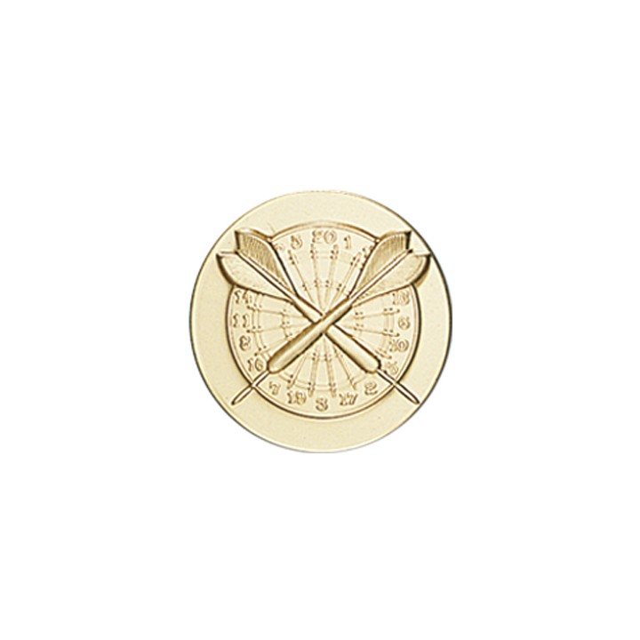 DISCO DORADO DARDOS Ø 5 CM