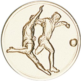 DISCO DORADO FUTBOL Ø 5 CM