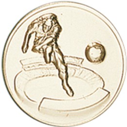 DISCO DORADO FUTBOL Ø 5 CM