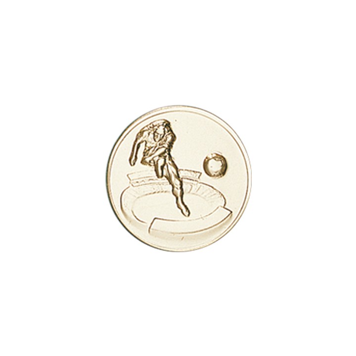 DISCO DORADO FUTBOL Ø 5 CM