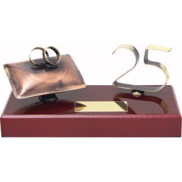 TROFEO SOLDART 25 ANIVERSARIO 11 cm