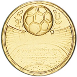 DISCO DORADO FUTBOL Ø 5 CM