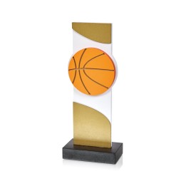APLIQUE MADERA BALONCESTO 9 CM